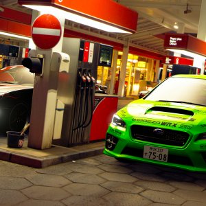 Filling up