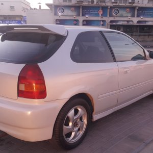 Rear End view of the Civic