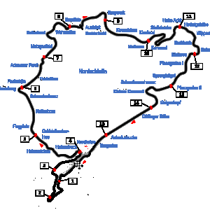 Nordschleife 24h Sector Map V0.2