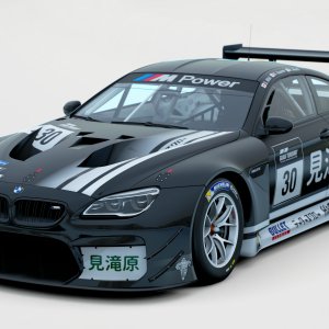 BMW M6 GT3 2018 Fictional Gr.3 Livery (Front 1/4)