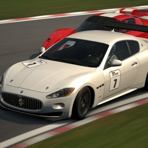 Ridox's Maserati Trofeo, 515PP 1490kg RH, IB GT All Stars Brands Hatch Winner