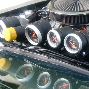 Stingray exterior gauges