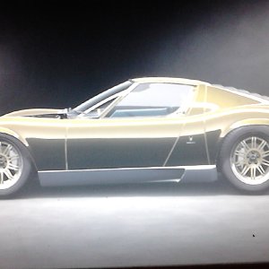 1966 Lamborghini Miura P400 Bertone Prototype CN.0706