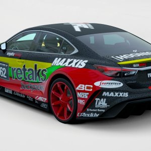 Mazda-drift-car-back