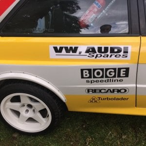 Audi Quattro S1 Gr.B Side