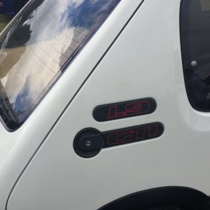 Peugeot 205 GTI Badge
