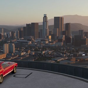 The Crew 2 - View over L.A. - South-to-North Edition