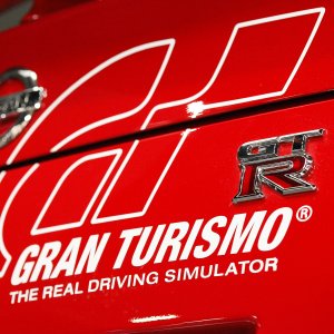 Gran Turismo Logo on GT-R