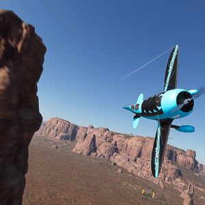 Gee Bee going down on it