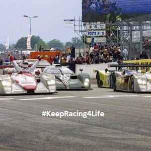 Audi Wins At The 24 Hours Of Le Mans, 2001 (3)