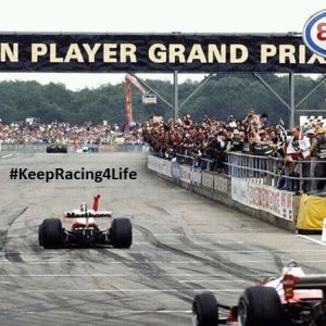 James Hunt Wins The 1977 British GP