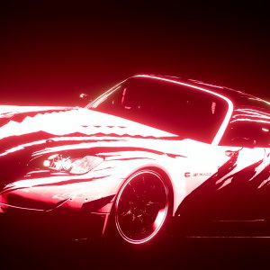 The Oni, revealed in shadow