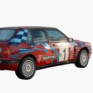 Lancia Delta HF 16v Martini Sanremo V1a