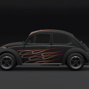 Hot Rod Beetle Side