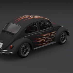 Hot Rod Beetle Rear 3/4