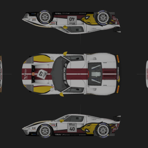 Marc VDS Ford GT Plan View