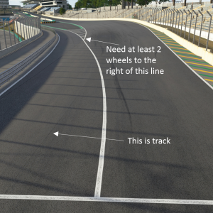Interlagos Pit Entry