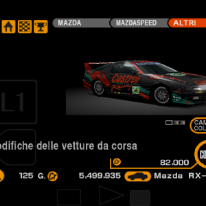 Mazda RX-7 Infini III Black Racing Modification