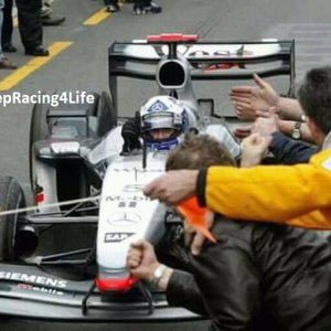 David Coulthard Wins The 2000 British GP (2)