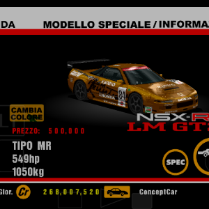 Honda NSX GT2 LM