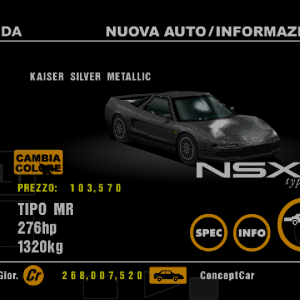 Honda NSX Type S