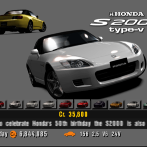 Honda S2000 Type-V