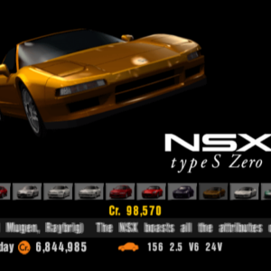 Honda NSX Type S Zero