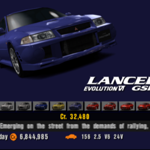 Mitsubishi Lancer Evolution VI GSR