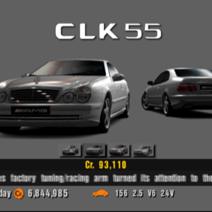 Mercedes-Benz CLK55 AMG