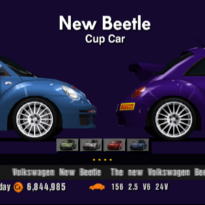 Volkswagen New Beetle Cup Car