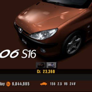 Peugeot 206 S16