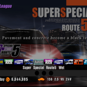 Super Special Stage Route 5 Wet