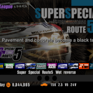 Super Special Stage Route 5 Wet II