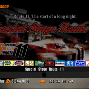 Special Stage Route 11 Endurance