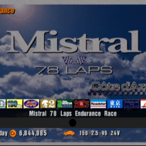 Mistral 78 Laps