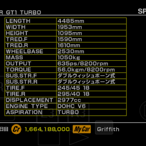 Honda NSX-R GT1 Turbo specs