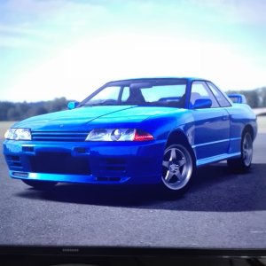 Nissan Skyline GT-R R32 Championship Blue/Bayside Blue hybrid