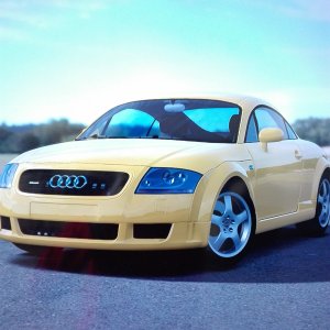 Audi TT Yellow