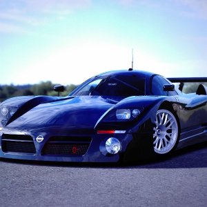 Nissan R390 GT1 Black