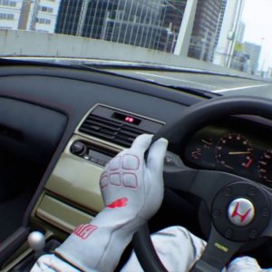 GT Sport – Honda NSX Type R – PSVR Cockpit Hot Lap – Tokyo South Outer Loop - YouTube