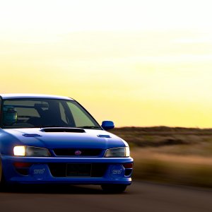 Sunsets and Subarus