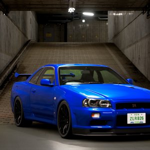 R34 Parked Up