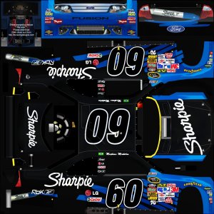 #60 Sharpie Ford