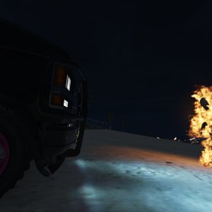 GTA V B.C.: Burning Car 5