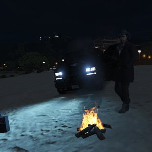 GTA V B.C.: Burning Car 4