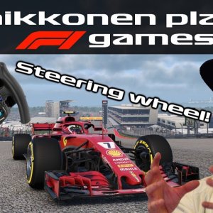 If Kimi Raikkonen Played Racing Games!