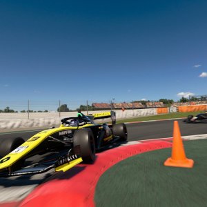 Dallara SF19 at Catalunya