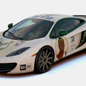 NBA Milwaukee Bucks McLaren MP4-12C '10 (1)