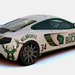 NBA Milwaukee Bucks McLaren MP4-12C '10 (2)