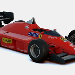 F1 F1500T-A Ferrari 126C4 Michele Alboreto 1984 (1)